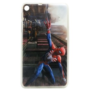 Jelly Back Cover Spider Man for Tablet Huawei MediaPad T1 7.0 701u